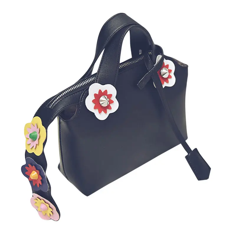 Retro Flower Hbag Women Messenger Bags Large Tote Women's Hbags Shoulder Bag Leather Crossbody Bag 1