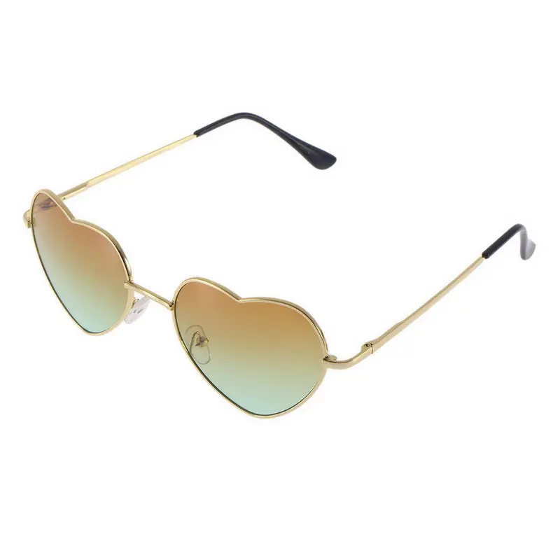 Retro Heart Shapedsun Glasses Goggle Eyewear Anti Uv 400 Alloy Frame 3 Colors Sunglassesdesigner 2