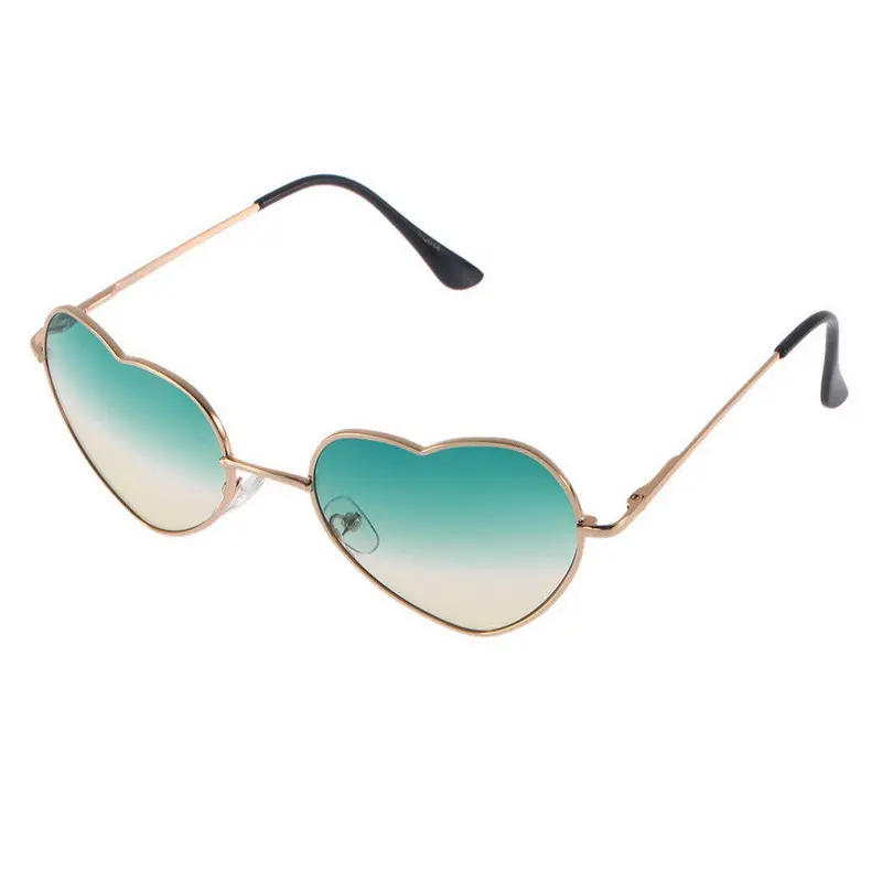Retro Heart Shapedsun Glasses Goggle Eyewear Anti Uv 400 Alloy Frame 3 Colors Sunglassesdesigner 3