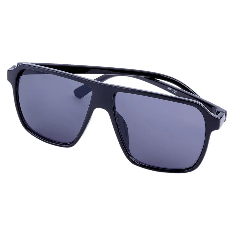 Retro Square Sunglasses Plastic Frame Eyeglasses Vintage Style Glasses 4