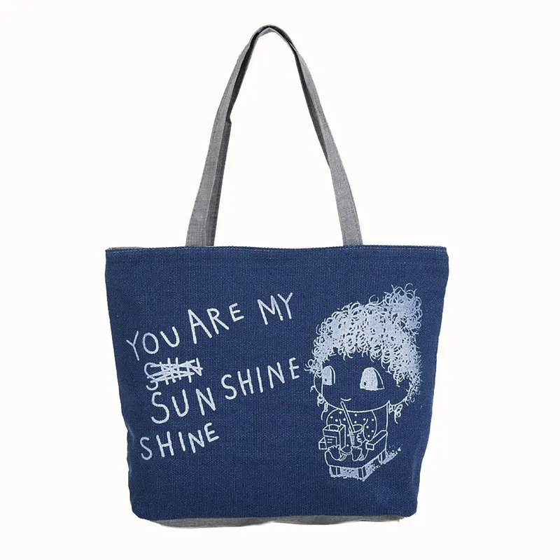 Retro Vintage Printing Women Shoulder Bag Canvas Hbag Tote Trendy Bags Messenger Bag Bolsas 1