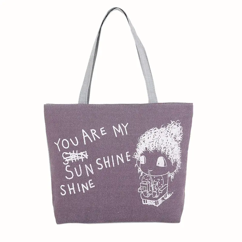 Retro Vintage Printing Women Shoulder Bag Canvas Hbag Tote Trendy Bags Messenger Bag Bolsas 4