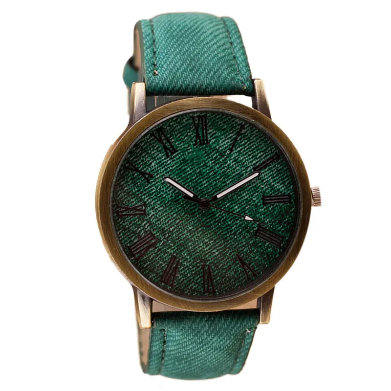 Retro Vogue Wristwatch Cowboy Leather Band Watches Top Luxury Quartz Watch Montre Homme Relojes Hombre 3