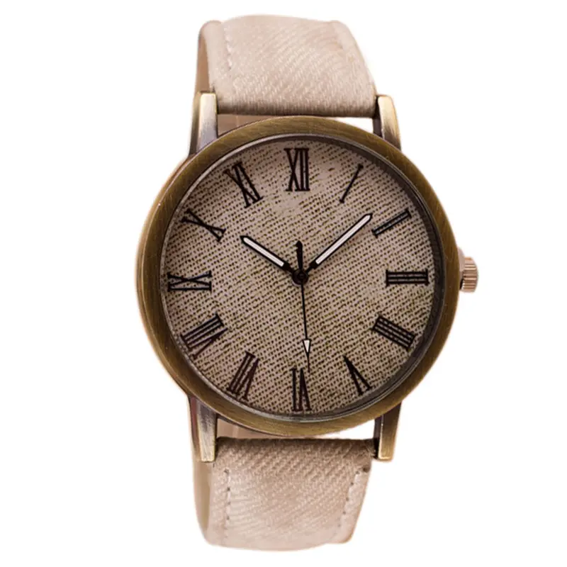 Retro Vogue Wristwatch Cowboy Leather Band Watches Top Luxury Quartz Watch Montre Homme Relojes Hombre 9