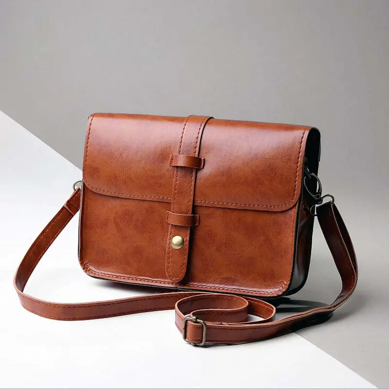 Retro Woman Messenger Bags Small Casual Crossbody Shoulder Bags Design Handbags 3