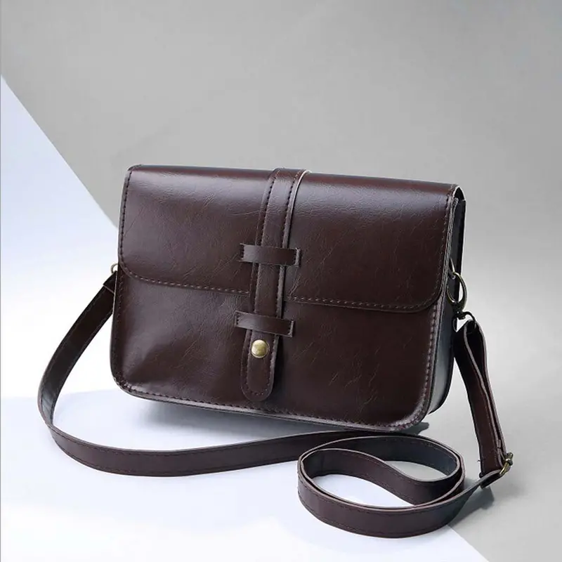Retro Woman Messenger Bags Small Casual Crossbody Shoulder Bags Design Handbags 4