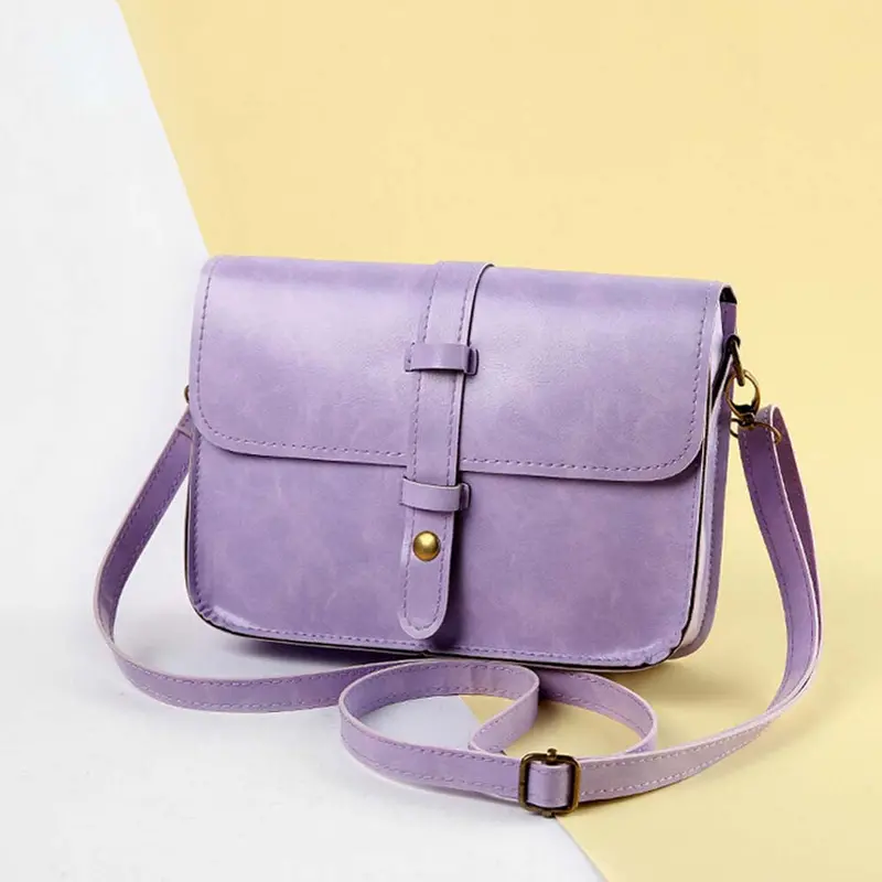Retro Woman Messenger Bags Small Casual Crossbody Shoulder Bags Design Handbags 8