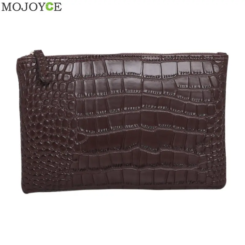 Retro Women Leather Handbag Crocodile Style Pu Leather Evening Bag Clutch Bag Envelope Cutch Bag Bags For Women 3
