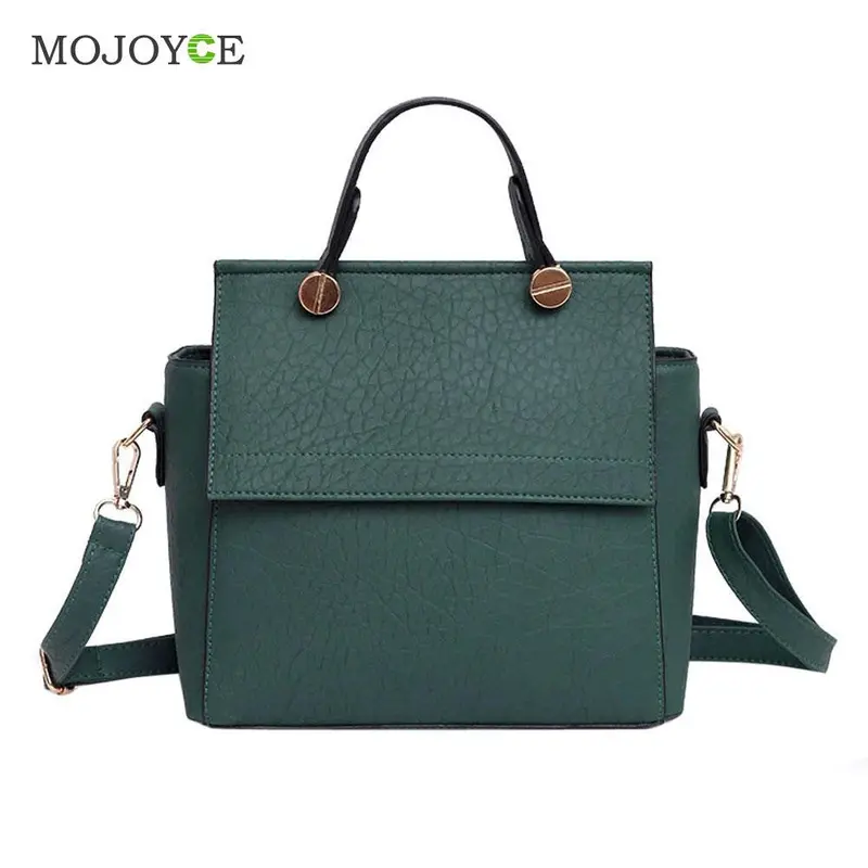 Retro Women Leather Handbags Ladies Shoulder Women Messenger Bags Leather Bags Women Tote Sac A Main Clutch Bolsa Feminina 3