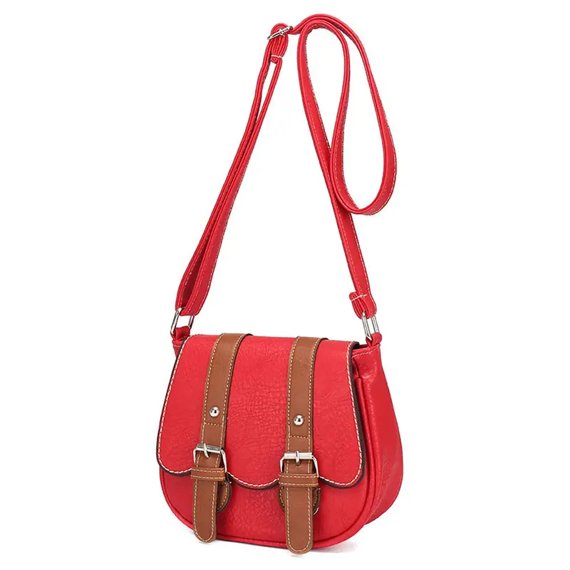 Retro Women Leather Tote Shoulder Bags Crossbody Handbag Sac Bags Handbags Women Famous S 5