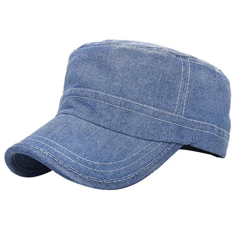 Retro Women Men Cap Hat Denim Hats Cap Femmes Caps Hat 1
