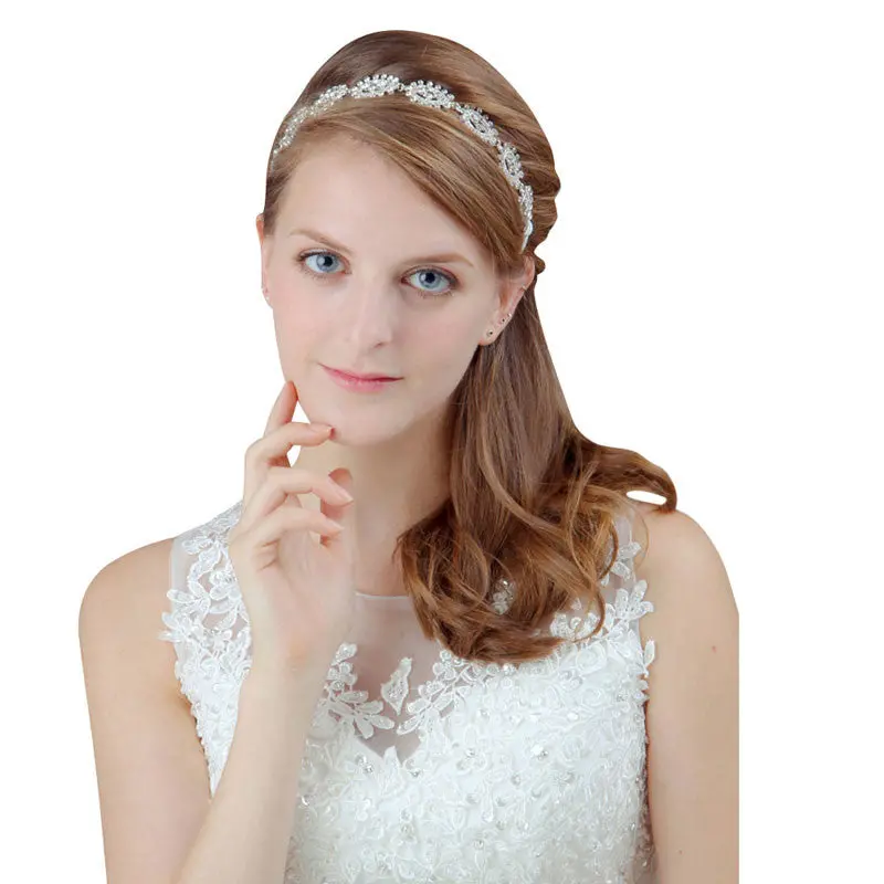 Rhinestone Tire Crown Beautiful Fashion Bride Wedding Jewelry Lovers Gift For Valentine's Day 1