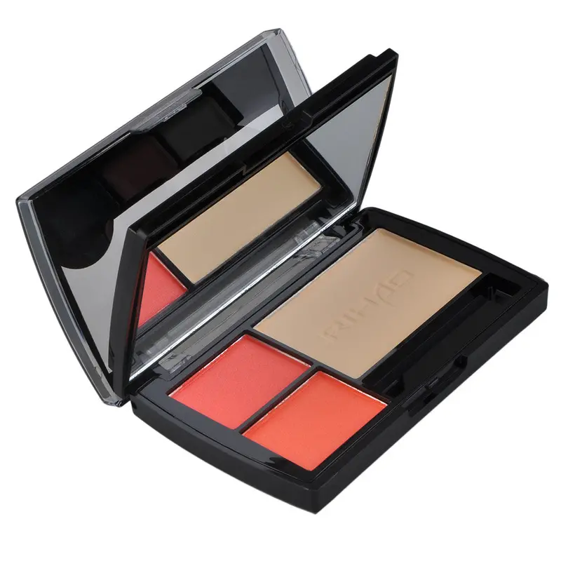 Rihao 8 Colors Diamond Shinning Eye Shadow Eyebrow Powder Blush Palettemakeup Set Beauty Accessories 2