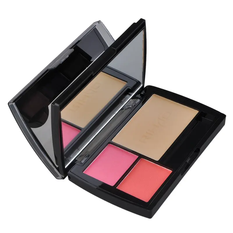 Rihao 8 Colors Diamond Shinning Eye Shadow Eyebrow Powder Blush Palettemakeup Set Beauty Accessories 4