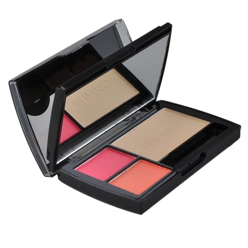 Rihao 8 Colors Diamond Shinning Eye Shadow Eyebrow Powder Blush Palettemakeup Set Beauty Accessories 5