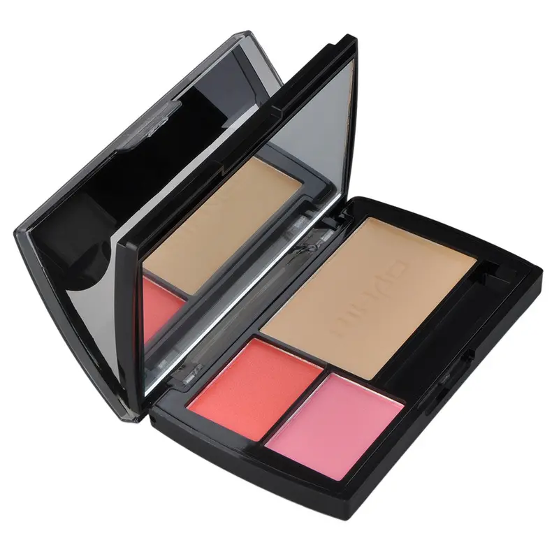 Rihao 8 Colors Diamond Shinning Eye Shadow Eyebrow Powder Blush Palettemakeup Set Beauty Accessories 6