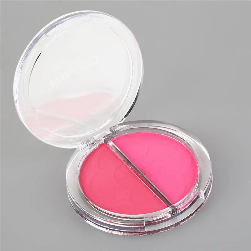 Rihao Beauty Face Blush Makeup Blusher Blush Face Makeup Cosmetic Blusher Double Color In One Blush 3