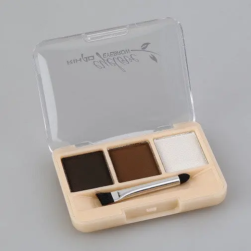 Rihaoeye Brow Makeup Eye Shadow Eyebrow Powder Palette With Brush Make Upcosmetics Tool 3
