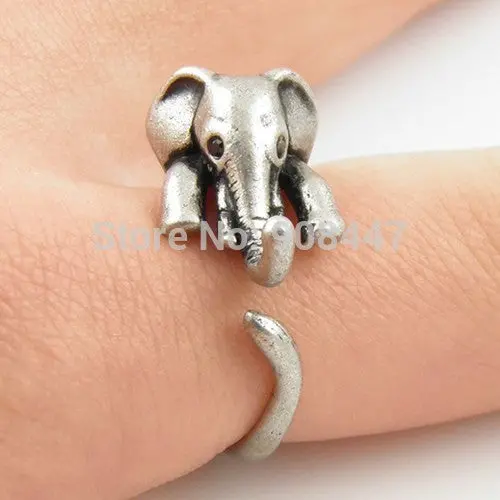 Ring Elephant Animal Ring Retro Vintage Rings Gift R301 1