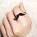 Rings For Women Retro Handlebar Moustache Enamel Glaze Cute Beard Finger Ring Jewelry Gift 1