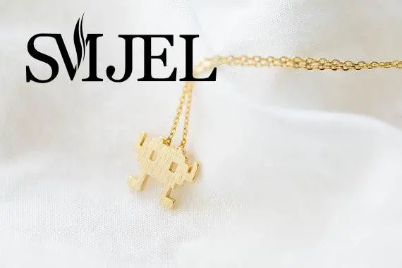 Robot Jewelry Cute Cool Adventure Pretty Necklace Jewelry Small Robot Necklaces N093 1