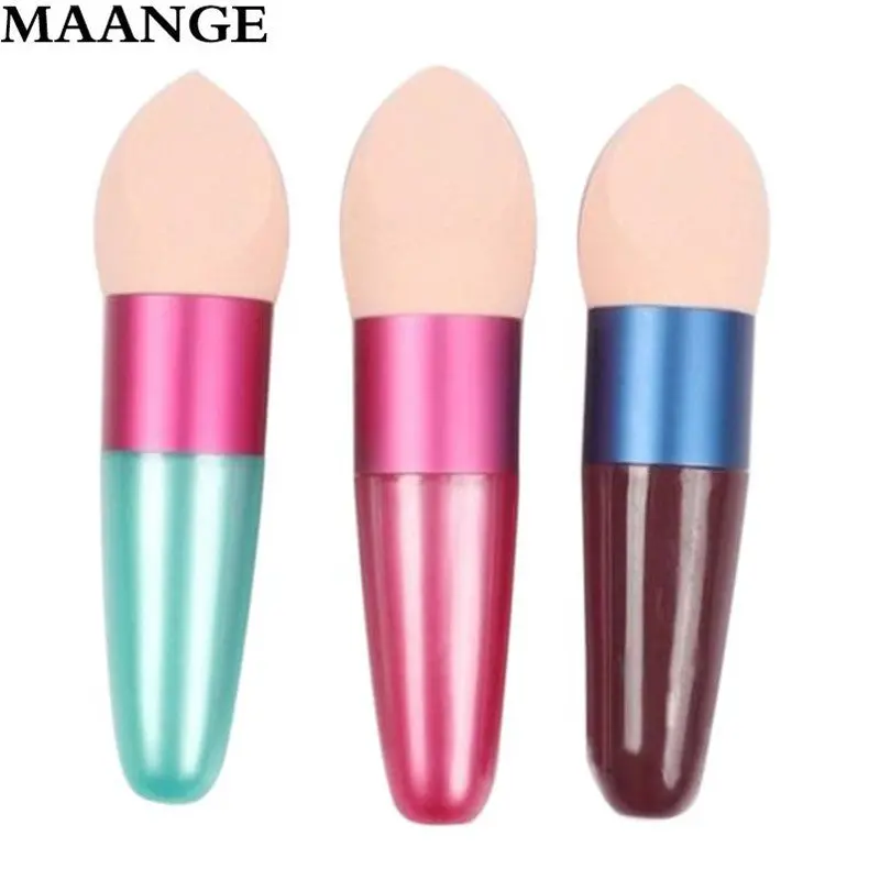 Rom Color Great Makeup Foundation Sponge Blender Makeup Blending Liquid Cream Foundation Smooth Concealer Lollipop Sponge 1