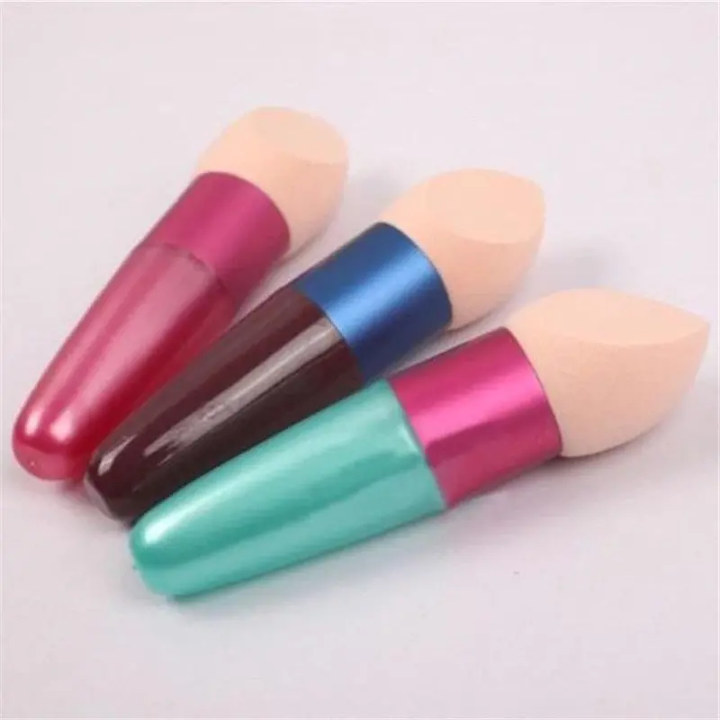 Rom Color Great Makeup Foundation Sponge Blender Makeup Blending Liquid Cream Foundation Smooth Concealer Lollipop Sponge 2