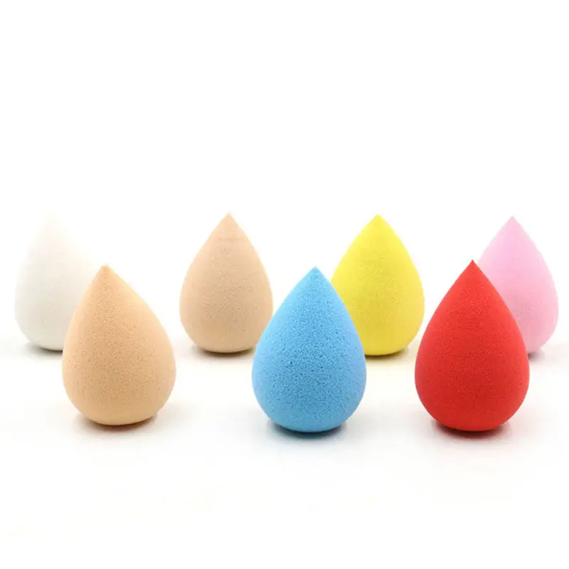 Rom Color Sponges Cute Water Drop Shape Great Sponge Blender Makeup Foundation Smooth Sponge 2