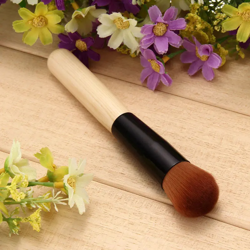 Round Brushes Make Up Flat Brushes Cosmetics Pressional Makeup Brush Hairbrush 1