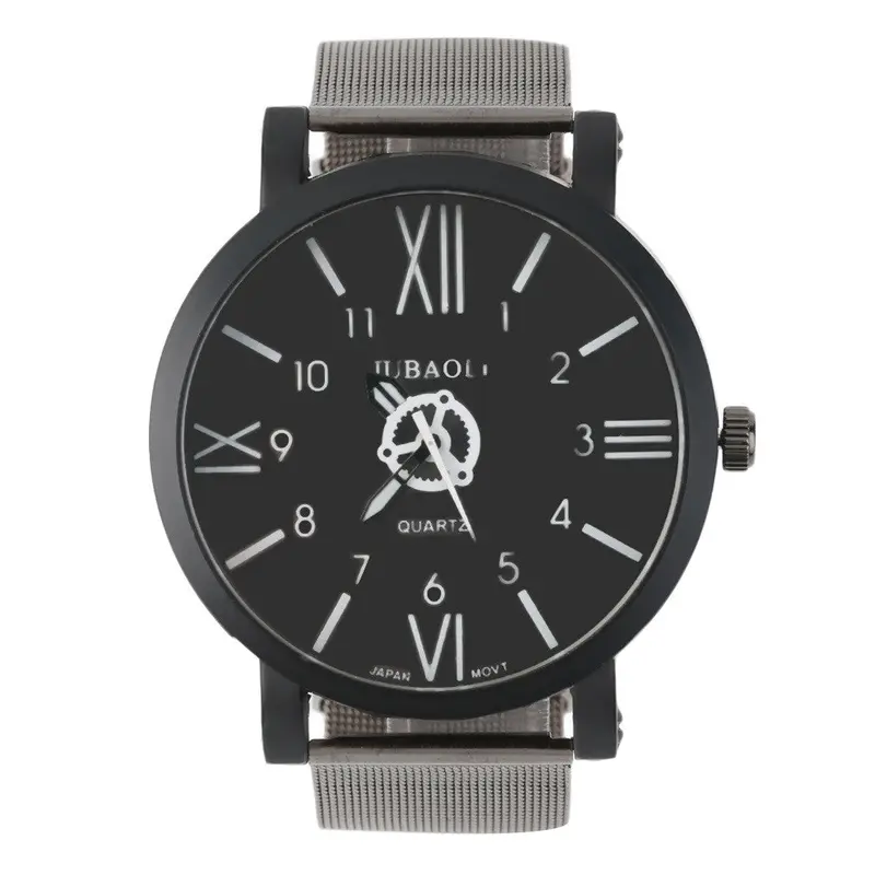 Round Casequartz Analog Watch Mesh Steel Band Special Pionter 1