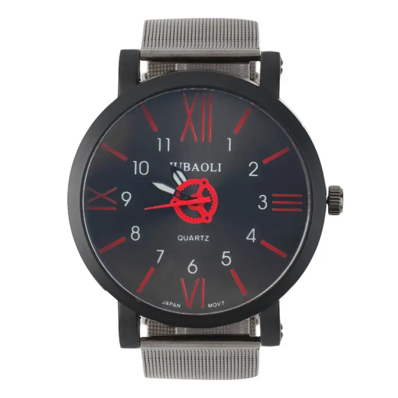 Round Casequartz Analog Watch Mesh Steel Band Special Pionter 2