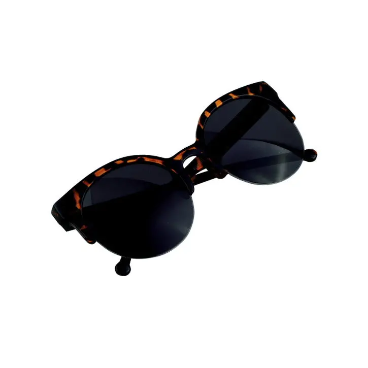 Round Circle Eye Sun Glasses Glasses Eye Sunglasseseyewear Sunglasses Semi-Rimless Designer Super 3