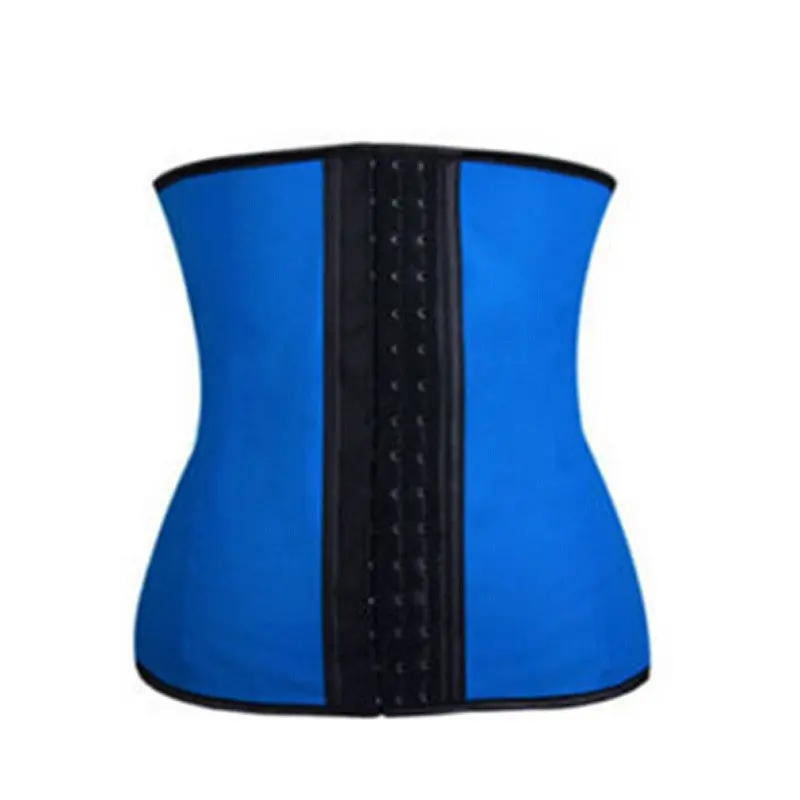 Rubber Instrutor Shapewear Smooth Latex Cincher Zipper Ganchos Corset Xxlxxxl Size Blackpurplebluerose Red Color 3