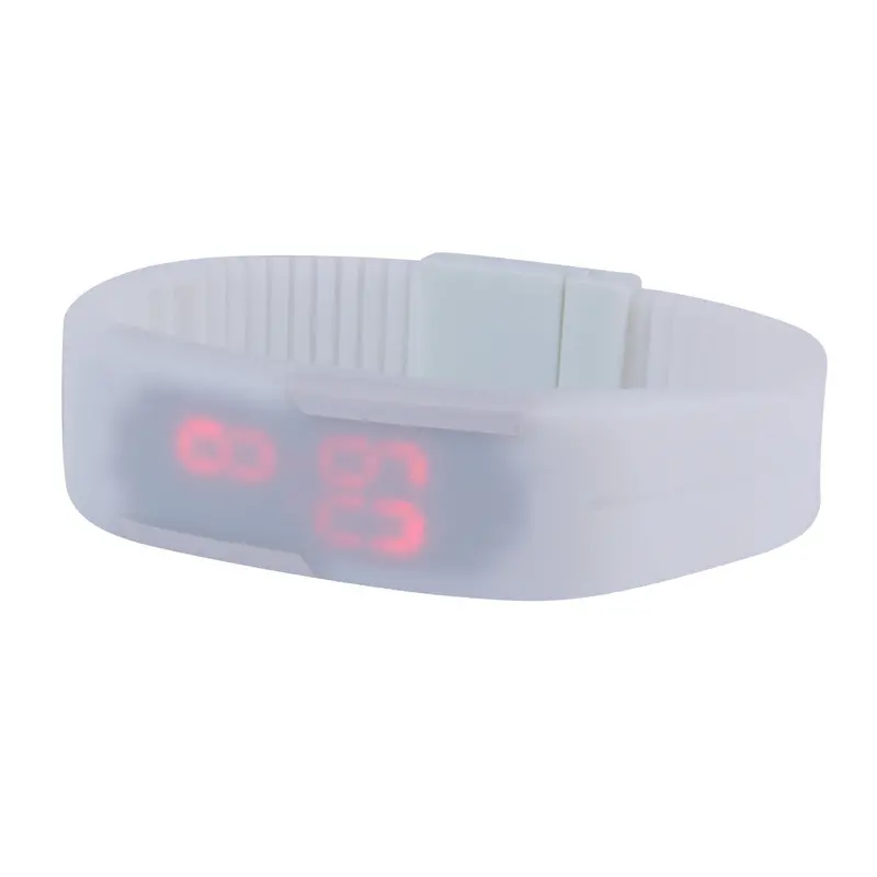Rubber Led Watch Sports Bracelet Digital Wrist Watch 1