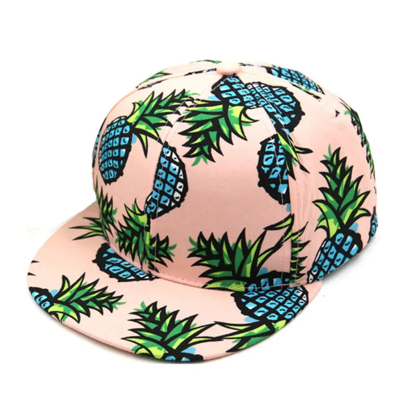 S Fruit Printing Pattern Men Women Casuals Hat Hats Baseball Cap Trends Snapback Caps Hat Beach Wind Style 1