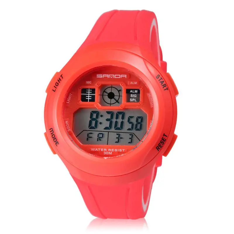S High Class Kids Child Boy Girl Students Watch Multifunction Waterproof Sports Electronic Wrist Watches 1