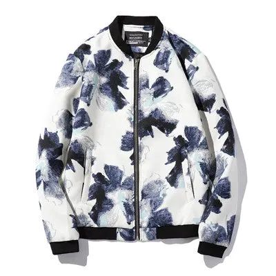 S Jackets Flowersslim Fits Coats Casual Jackets Plus Size 1
