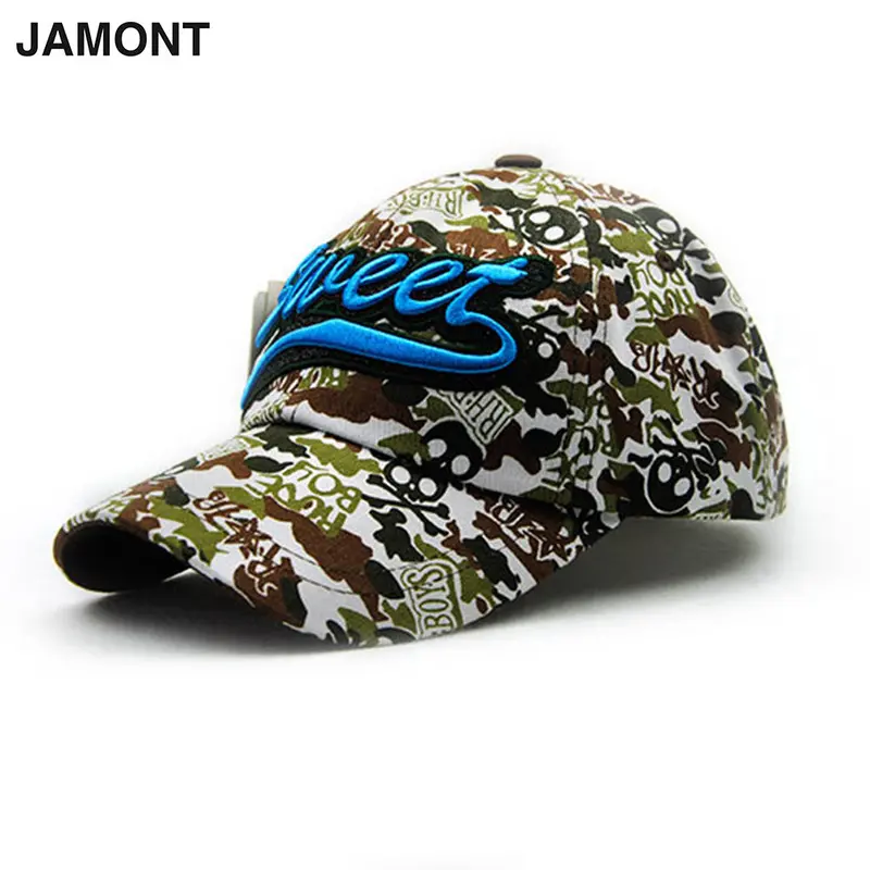 S Jamont Stylish Father And Son's Graffiti Pattern Outdoor Camping Fishing Riding Hat Baseball Cap 9708 1