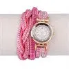 S Lady Arrive Luxury Diamond Plated Quartz Wristwatch With Bracelet Stylish Andwith Bracelet 7