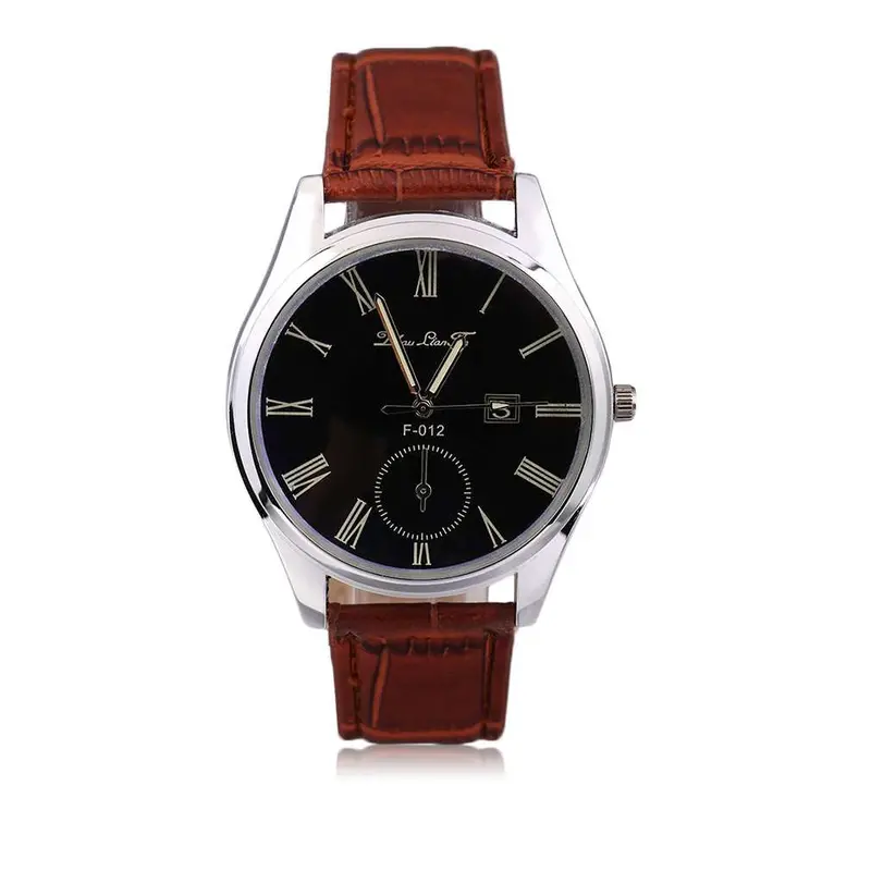S Ro Simple Designquartz Watch Wristwatches Faux Leather Strap Casual Business Watch Popular 3