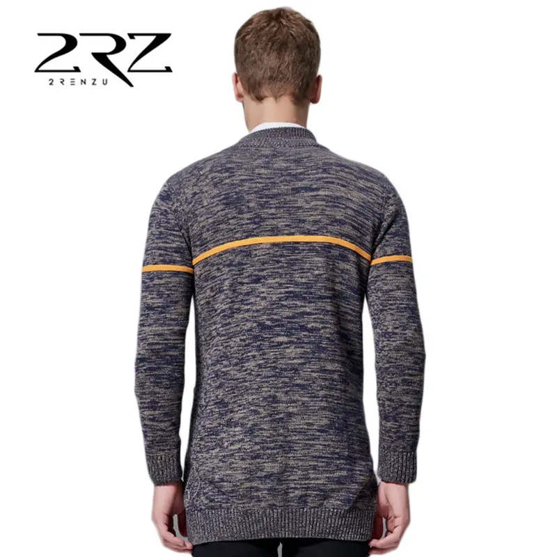S Rz-M503 Casualslim Cardigan Cotton V Neck Long Sleeve Slim Knitwear Sweaterstrendy Clothing 6