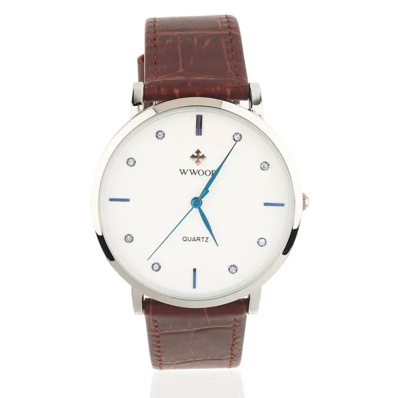 S Ultrathin Leather Quartz Watches Casual Waterproof Mechanical Watch And Trendy Watch For 4