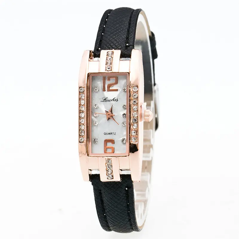 S Women's Pointer Quartz Watch Simple Style Bracelet Watch Women Ladies Dress Quartz Wrist Watches Feida 1