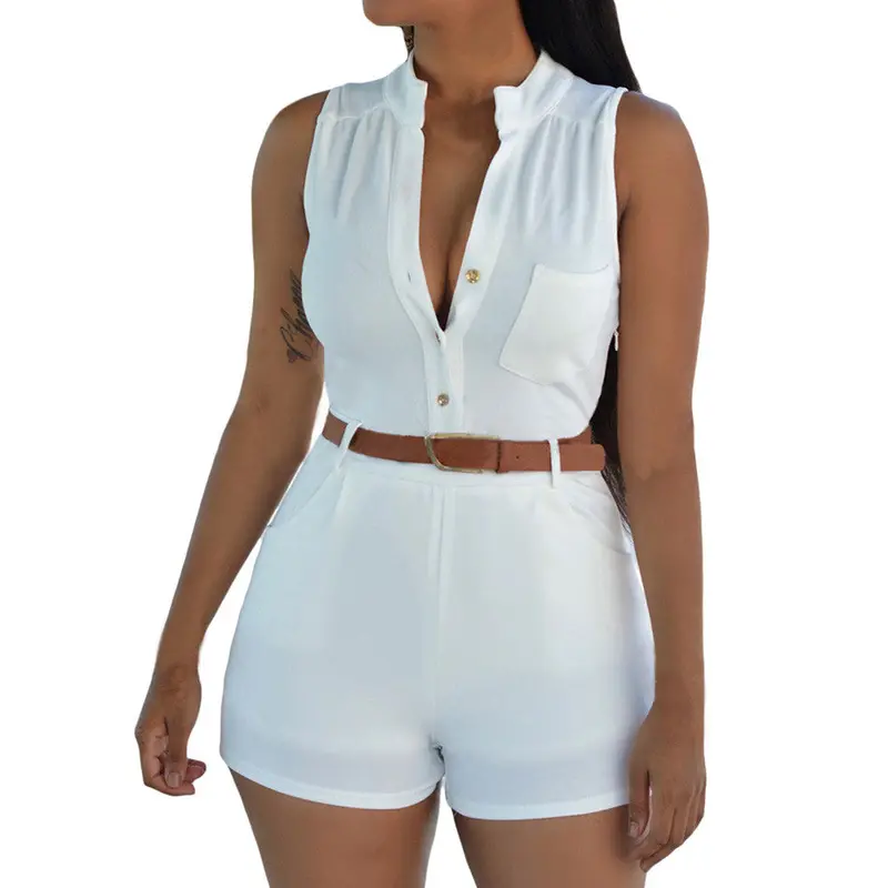 S-Xxl Multi Size Plus Size Rompers And White Jumpsuits For Playsuit Shorts Jumpsuit Overalls 64036 1