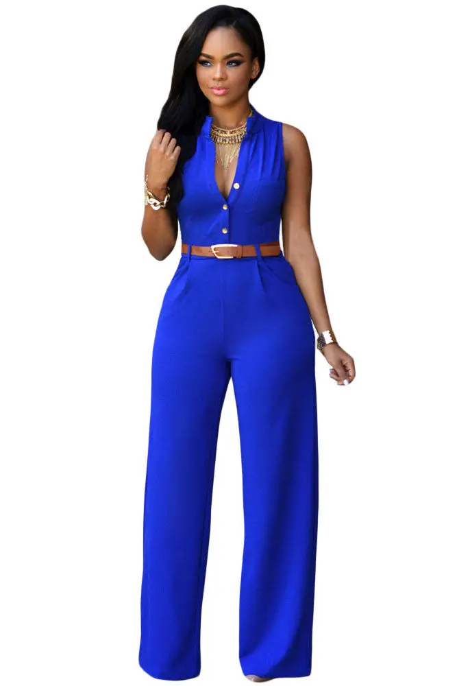 S-Xxl White Plus Size Jumpsuits And Rompers For Sleeveless Elegant Jumpsuit Long Pants Party Casual Full Bodysuits 10