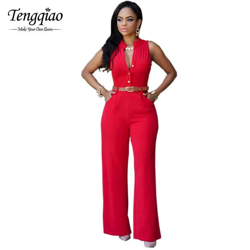 S-Xxl White Plus Size Jumpsuits And Rompers For Sleeveless Elegant Jumpsuit Long Pants Party Casual Full Bodysuits 11