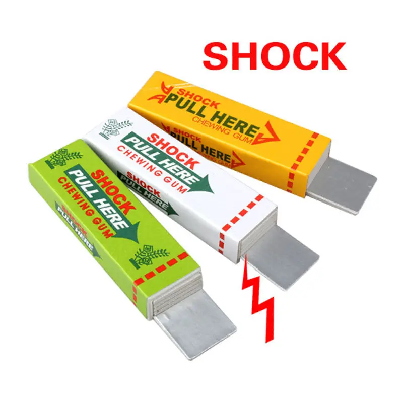 Safety Trick Joke Toy Fun Electric Toys Chewing Gum Pull Head Practical Jokes Fantastic For Fun 1
