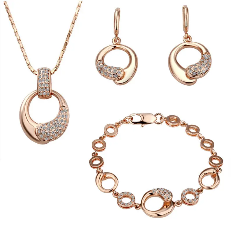 Sale 18K Gold Plated Jewelry Set Jewellery Smtps127 1