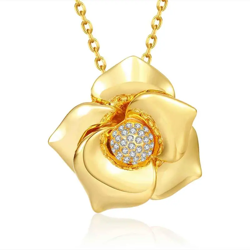 Sale Acessorios Para Mulher Necklaces Flower Cat Collane Jewelry244 10