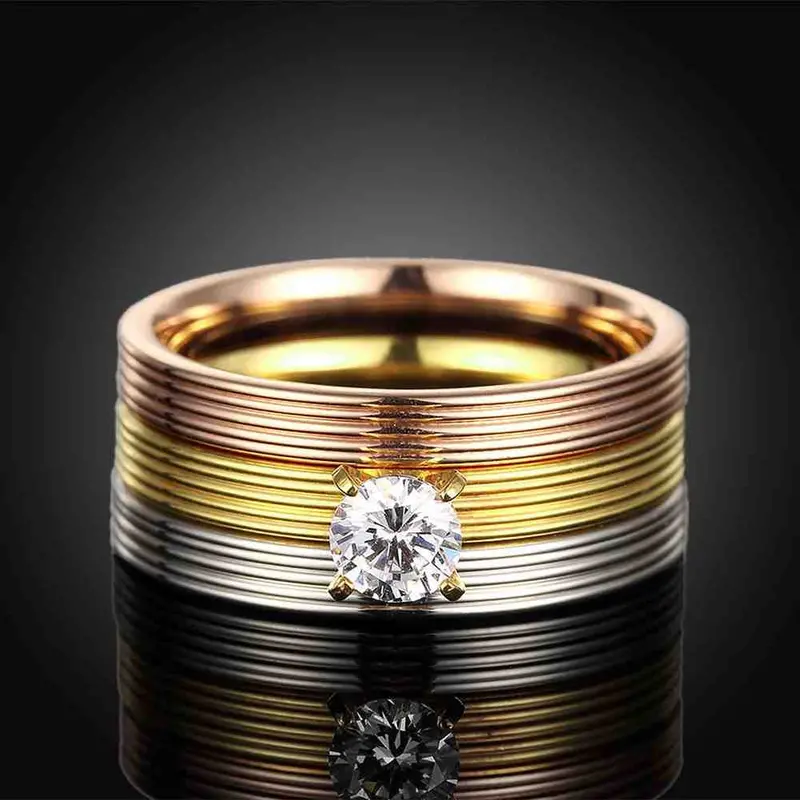 Sale Men's Party Jewelry Rings Color Inlay Bague Femme Love133 7